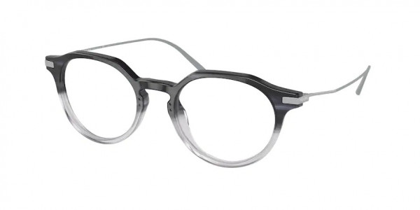 Prada PR 06YV Eyeglasses, 13B1O1 MORO GRADIENT AMBER (BROWN)