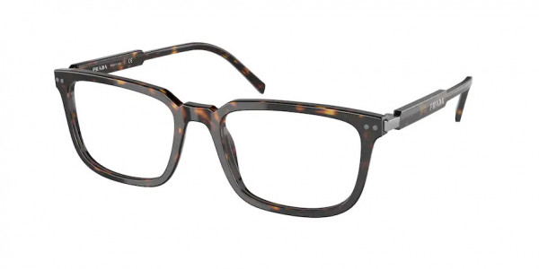 Prada PR 13YVF Eyeglasses, 17O1O1 CRYSTAL BROWN (BROWN)