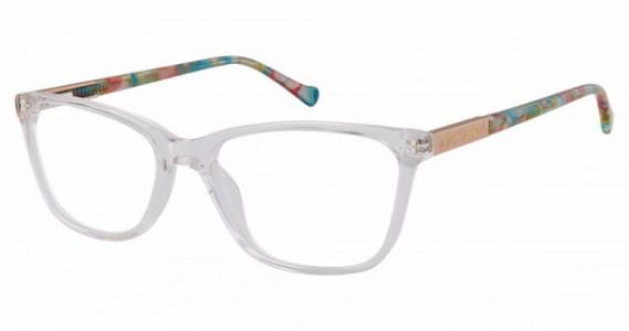 Betsey Johnson BET CRYSTAL CLEAR Eyeglasses, crystal