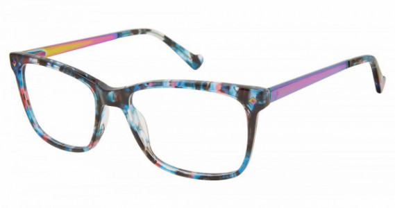 Betsey Johnson BET FLASH DANCE Eyeglasses, blue