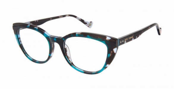 Betsey Johnson BET GOOD VIBES Eyeglasses, green