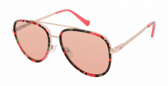 Betsey Johnson BET DE JA VU Sunglasses, rose