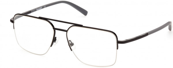 Timberland TB1772 Eyeglasses, 008 - Shiny Gunmetal / Matte Black