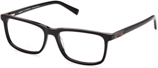 Timberland TB1775 Eyeglasses, 001 - Shiny Black / Shiny Black