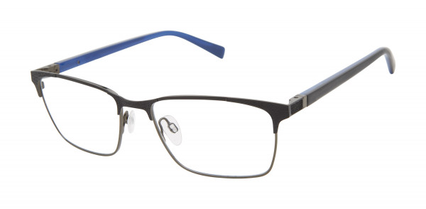 Buffalo BM522 Eyeglasses, Black/ Dark Gunmetal (BLK)