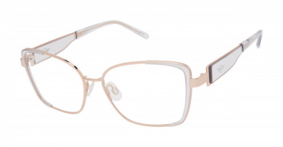 MINI 761013 Eyeglasses, Gold/Bone - 20 (GLD)