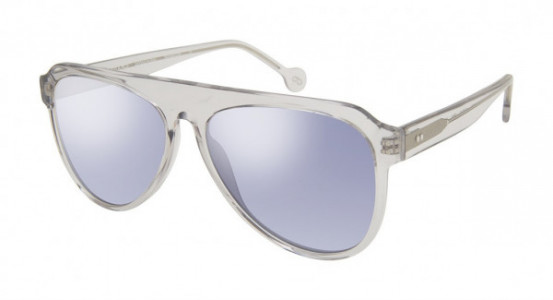 Colors In Optics CS379 MONTAUK Sunglasses, GRYX SMOKE/SMOKE FLASH LENSES