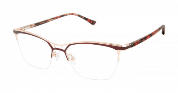 L.A.M.B. LA102 Eyeglasses, Black (BLK)
