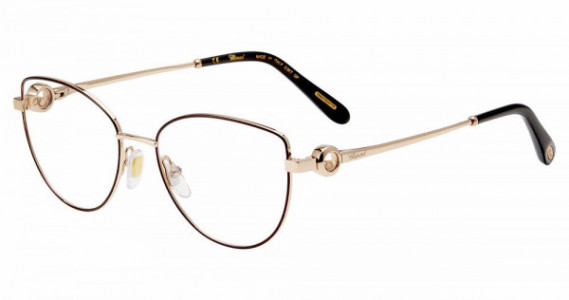 Chopard VCHG02S Eyeglasses, ROSE GOLD (0300)