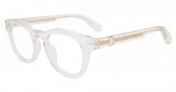 Philipp Plein VPP024V Eyeglasses, TORTOISE (722Y)