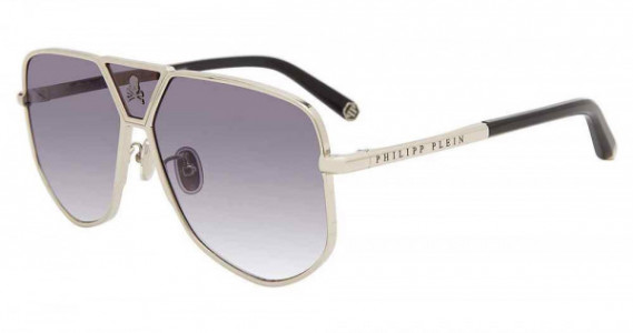 Philipp Plein SPP009V Sunglasses, SILVER (0579)