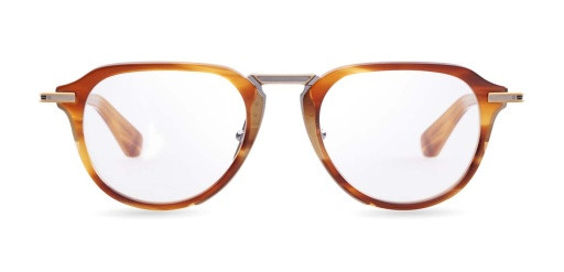 DITA ALTRIST Eyeglasses, AMBER MAPLE - ANTIQUE YELLOW GOLD