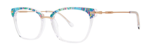 Lilly Pulitzer Brightlee Eyeglasses, Cabana Cocktail