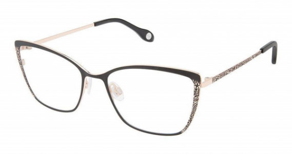 Fysh UK F-3693 Eyeglasses, M200-BLACK ROSE GOLD