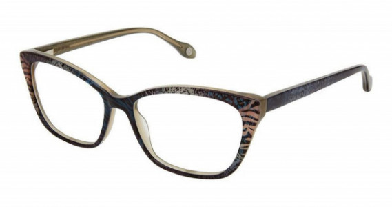 Fysh UK F-3695 Eyeglasses, S401-BLUE TURQUOISE