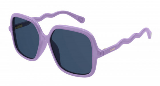 Chloé CC0009SA Sunglasses, 003 - PINK with BROWN lenses