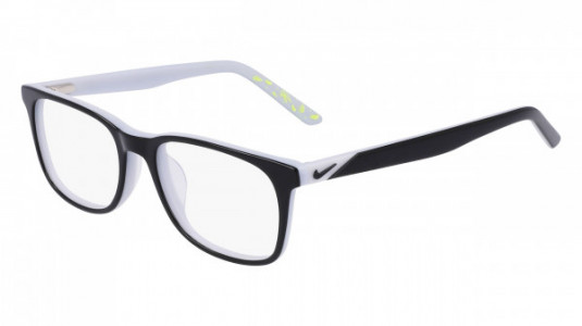 Nike NIKE 5546 Eyeglasses, (001) BLACK/WOLF GREY