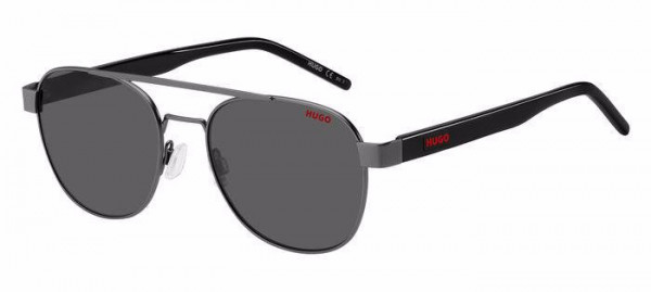 HUGO HG 1196/S Sunglasses, 0R80 MATTE RUTHENIUM