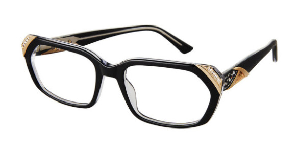 Diva DIVA 5567 Eyeglasses, 031T BLACK-CRYSTAL-G