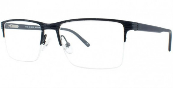 Helium Paris 4418 Eyeglasses, Matte Black