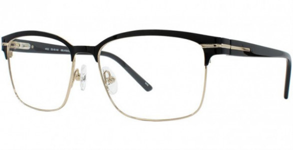 Helium Paris 4432 Eyeglasses, MBLK/SBLK