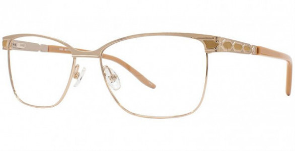 Helium Paris 4436 Eyeglasses, Gold/Nude