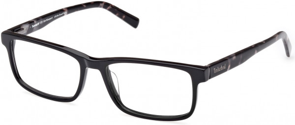 Timberland TB1789-H Eyeglasses, 001 - Shiny Black / Grey/Havana