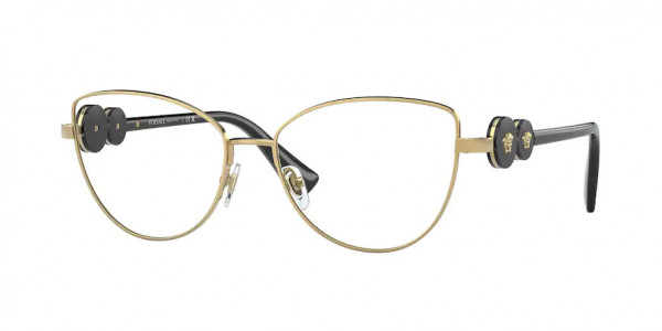 Versace VE1284 Eyeglasses, 1489 LIGHT GOLD (GOLD)