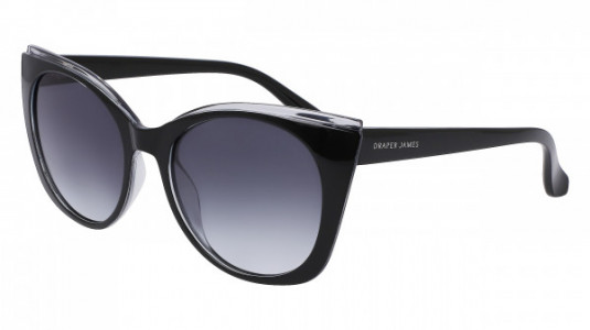 Draper James DJ7047 Sunglasses, (001) BLACK