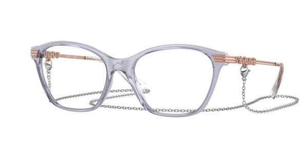 Vogue VO5461 Eyeglasses, 2925 TRANSPARENT PURPLE (VIOLET)