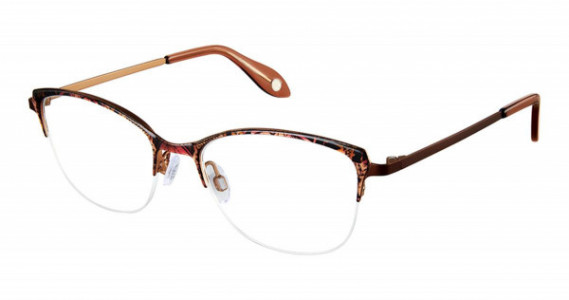 Fysh UK F-3702 Eyeglasses, M202-TAUPE COPPER