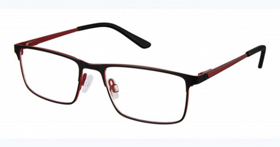 SuperFlex SFK-271 Eyeglasses, M100-BLACK RED