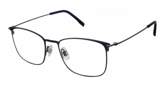 Evatik E-9244 Eyeglasses, M101-NAVY GREY