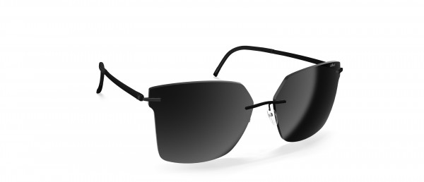 Silhouette Rimless Shades 8740 Sunglasses, 8540 Classic Green Gradient