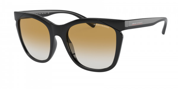 Armani Exchange AX4109S Sunglasses, 82832F HAVANA VIOLET GRADIENT DARK BR (TORTOISE)