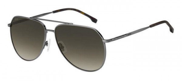 HUGO BOSS Black BOSS 1447/S Sunglasses, 0003 MATTE BLACK