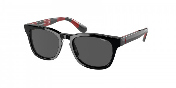 Ralph Lauren Children PP9503 Sunglasses, 500187 SHINY BLACK GREY (BLACK)