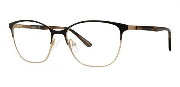 Adensco AD 245 Eyeglasses, 02M2 BLK GOLD