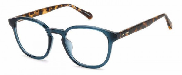 Fossil FOS 7156 Eyeglasses, 5MZ TEAL BLUE