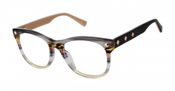 gx by Gwen Stefani GX095 Eyeglasses, Black (BLK)
