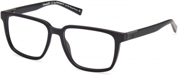 Timberland TB1796 Eyeglasses, 002 - Matte Black / Matte Black