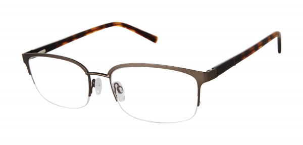 Geoffrey Beene G478 Eyeglasses, Dark Gunmetal/Gunmetal (DGN)