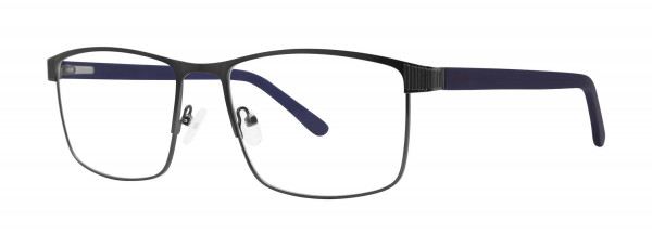 Big Mens Eyewear Club BIG ISLAND Eyeglasses, Matte Black