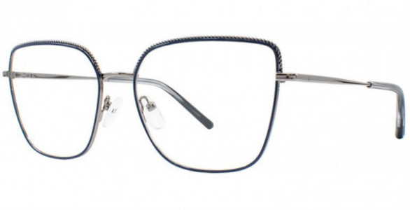 Cosmopolitan Colette Eyeglasses, Gold/Plum
