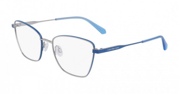 Calvin Klein Jeans CKJ23204 Eyeglasses, 044 Silver / Blue