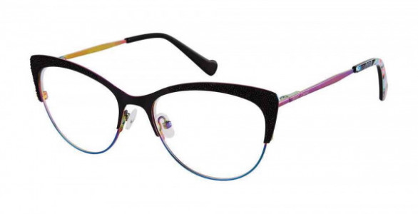 Betsey Johnson BET BOMBSHELL Eyeglasses, black