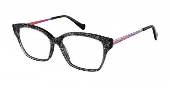 Betsey Johnson BET FUNFETTI Eyeglasses, black