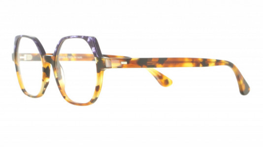 Vanni Spirit V1629 Eyeglasses, black Micropixel/milky fuchsia