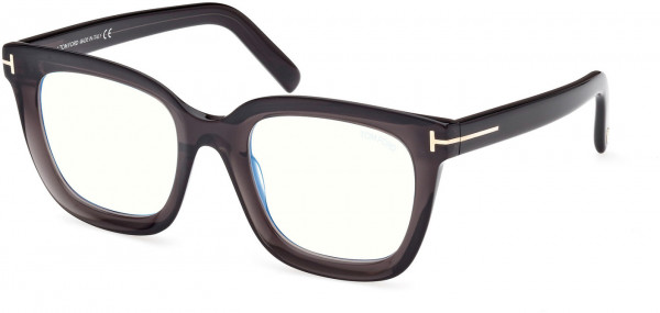 Tom Ford FT5880-B Eyeglasses, 020 - Shiny Grey / Shiny Grey