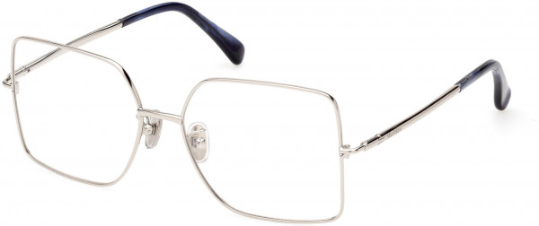 Max Mara MM5098-H Eyeglasses, 016 - Shiny Palladium / Shiny Palladium